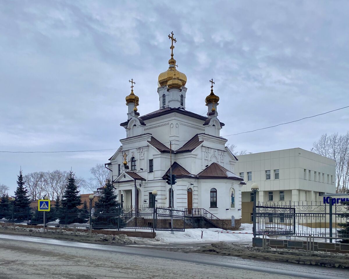 Церковь Сретения Господня, Юрга (Юргинский район, Кемеровская область). фасады, Вид с ЮВ