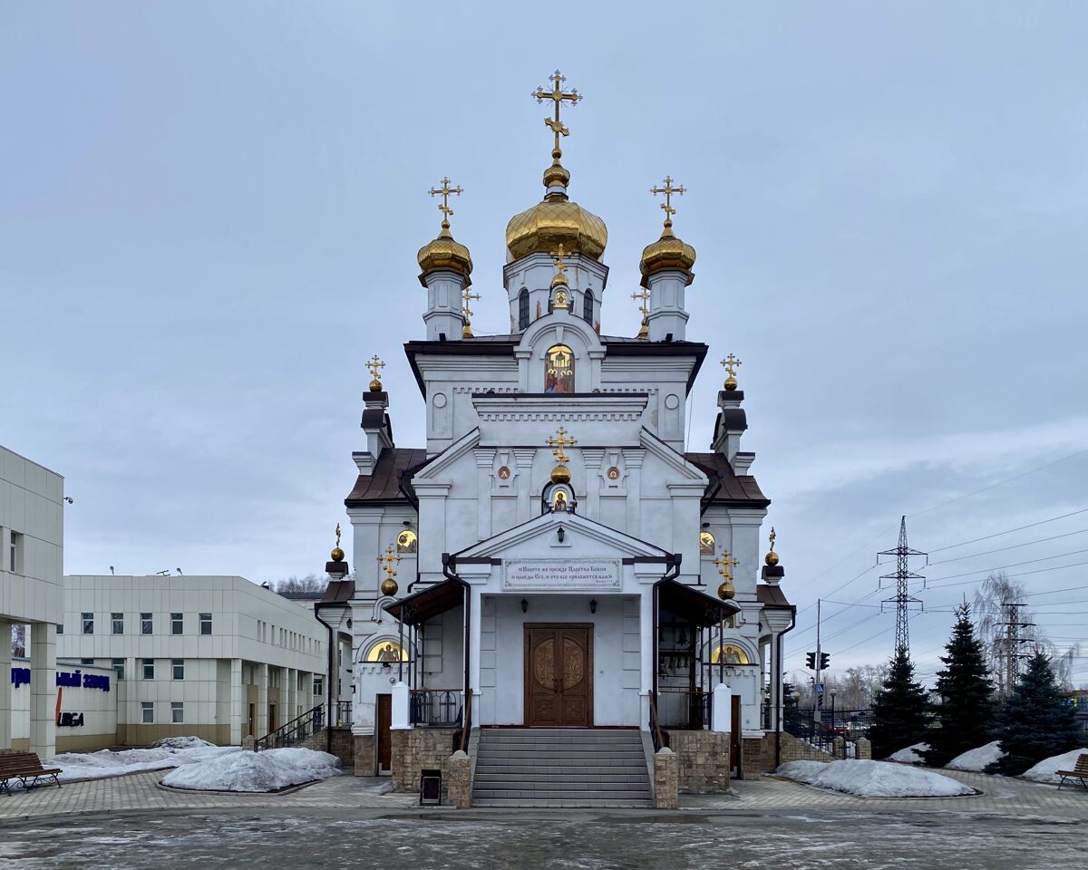 Церковь Сретения Господня, Юрга (Юргинский район, Кемеровская область). фасады, Западный фасад