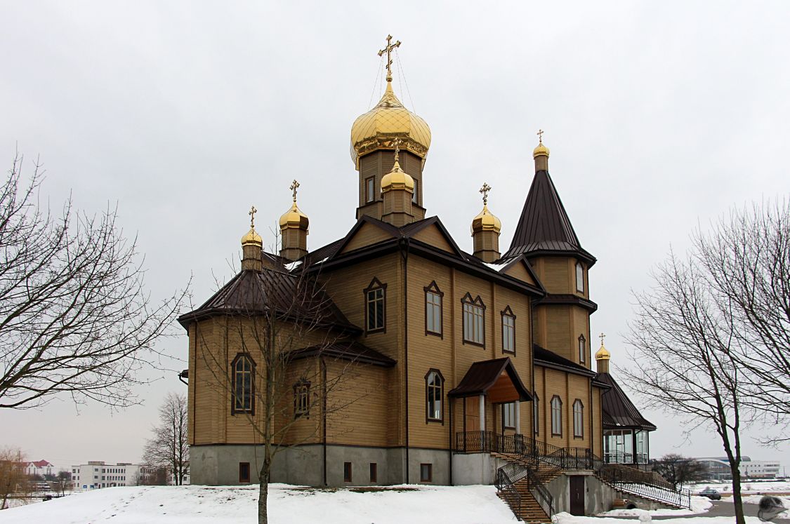 Церковь Георгия Победоносца, Барановичи (Барановичский район, Беларусь, Брестская область). фасады
