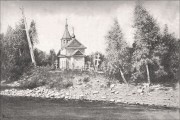 Церковь Бориса и Глеба (новая), 1898 год с http://qwercus.narod.ru/borisa_gleba.htm<br>, Борисоглебский (Пазрека, Пазрецкий погост), Печенгский район, Мурманская область