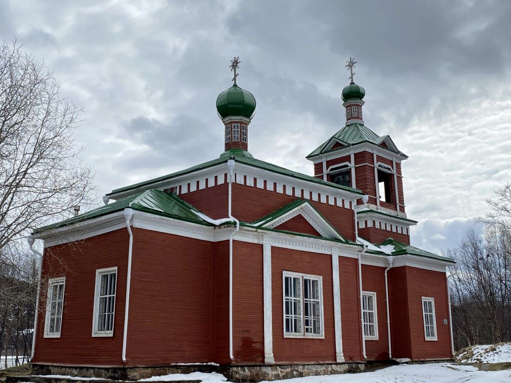 Борисоглебский (Пазрека, Пазрецкий погост). Церковь Бориса и Глеба (новая). фасады