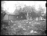 Церковь Бориса и Глеба (старая), 1910-20. Фотограф Johan Oscar Andreassen Grasmo. Фото из архива Finnmark Fylkesbibliotek (Норвегия)<br>, Борисоглебский (Пазрека, Пазрецкий погост), Печенгский район, Мурманская область