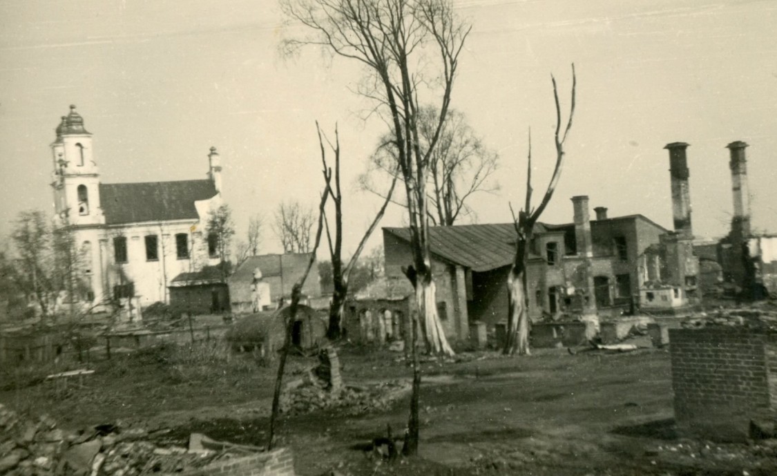 Церковь Илии Пророка, Велиж (Велижский район, Смоленская область). архивная фотография, Фото 1941 г. с аукциона e-bay.de