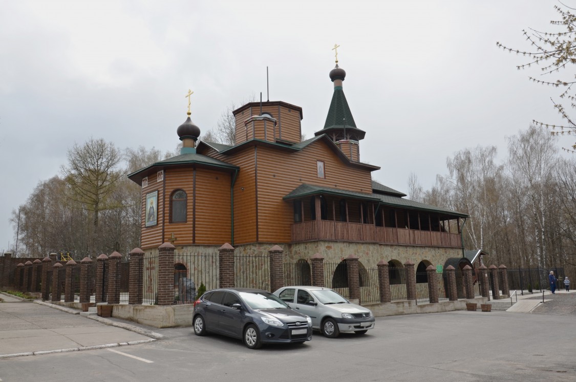 Железногорск. Церковь Сергия Радонежского (строящаяся). фасады