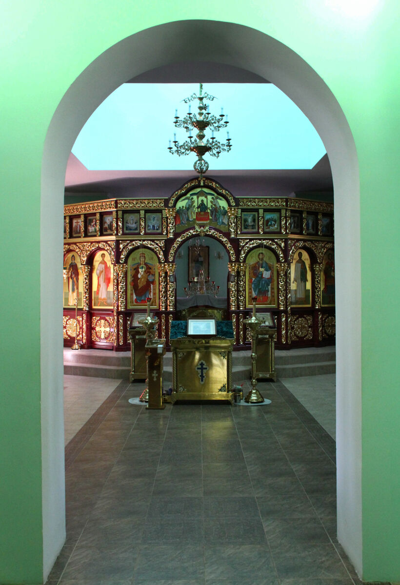 Церковь Сергия Радонежского, Железногорск (Железногорский район, Курская область). интерьер и убранство