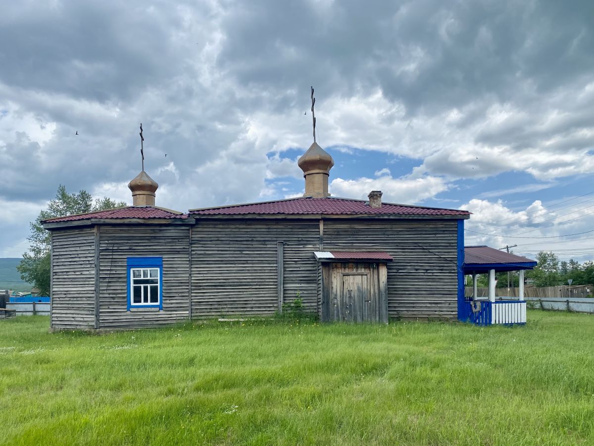 Церковь Александра Невского, Александровский завод (Александрово-Заводский район, Забайкальский край). фасады, Вид с СЗ