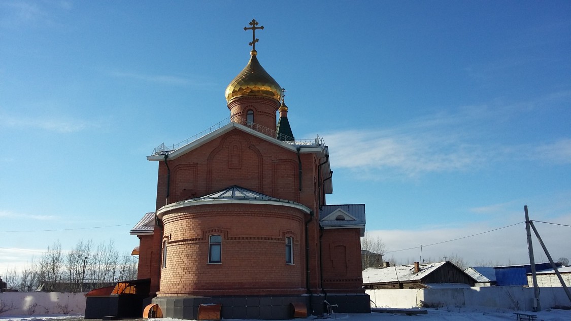 Борзя. Церковь Сергия Радонежского. фасады