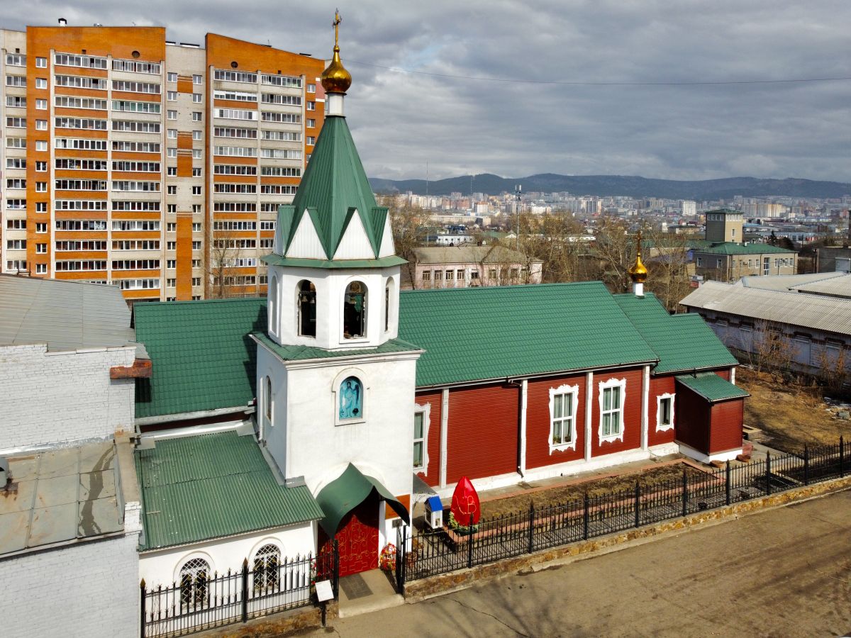 Церковь Рождества Иоанна Предтечи, Чита (Чита, город, Забайкальский край). общий вид в ландшафте, Вид с запада