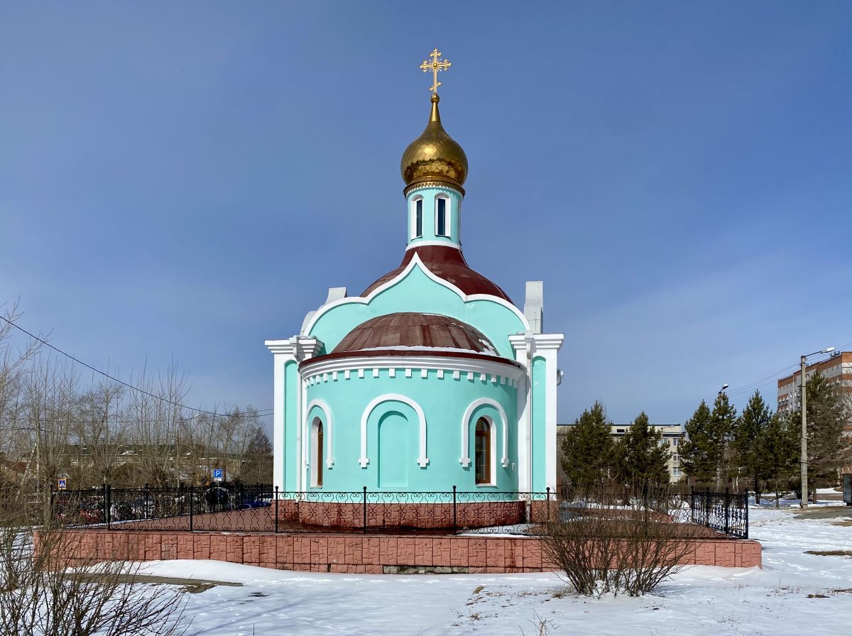 Церковь Сергия Радонежского при Государственном университете, Чита (Чита, город, Забайкальский край). фасады, Вид с ЮВ