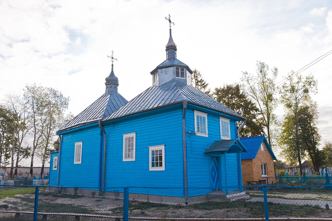 Церковь Николая Чудотворца, Ворони (Столинский район, Беларусь, Брестская область). фасады