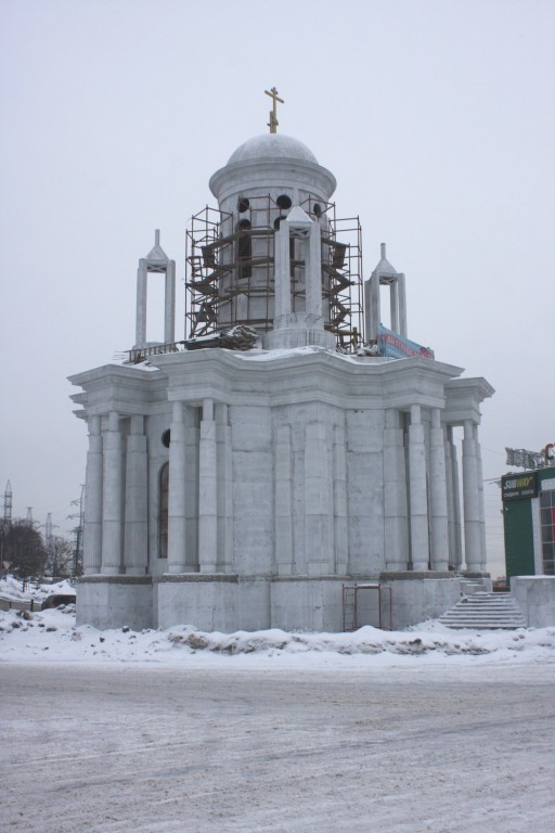 Церковь Ангелины Сербской, Мосрентген (Новомосковский административный округ (НАО), г. Москва). фасады
