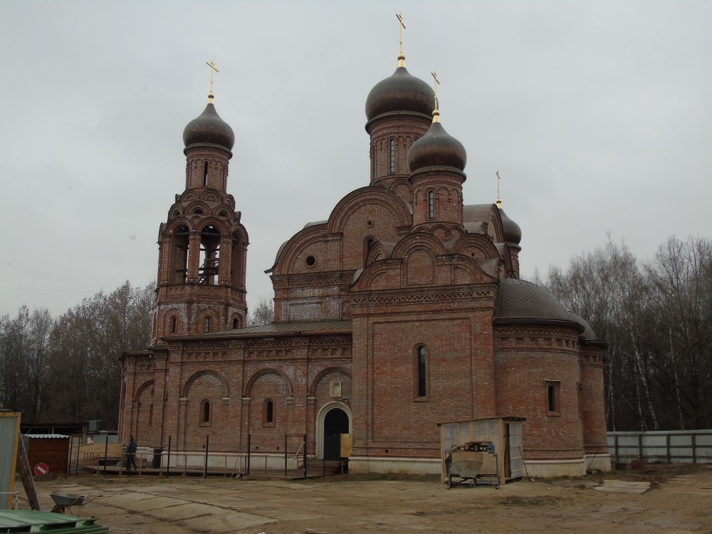 Церковь Калужской иконы Божией Матери в Тёплом Стане, Тёплый Стан (Юго-Западный административный округ (ЮЗАО), г. Москва). документальные фотографии