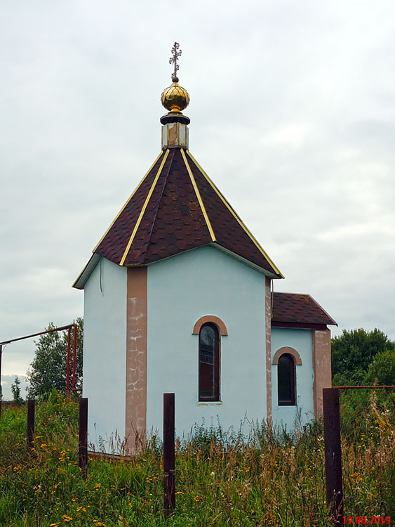 Переборово. Неизвестная часовня (строящаяся). 