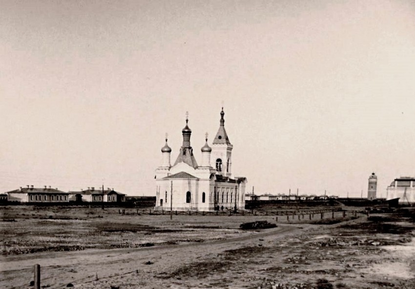 Айтеке-Би. Церковь Троицы Живоначальной. архивная фотография, Фото с сайта andcvet.narod.ru