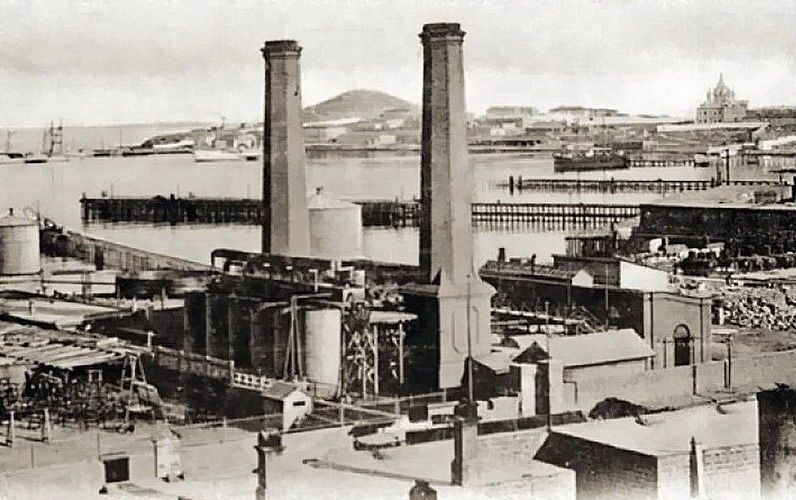 Церковь Алексия, митрополита Московского в военном порту (Баиловская), Баку (Азербайджан, Прочие страны). архивная фотография