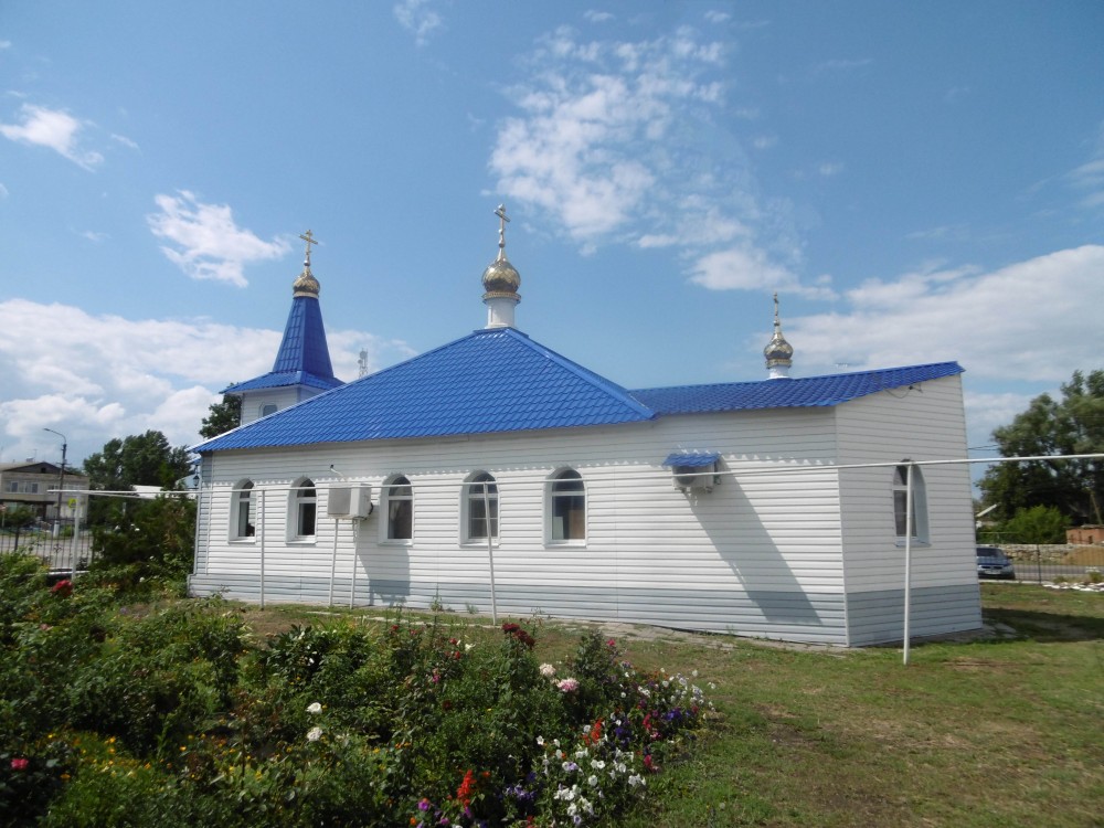 Церковь Иоанна Богослова, Нехаевская (Нехаевский район, Волгоградская область). фасады, Южный фасад церкви