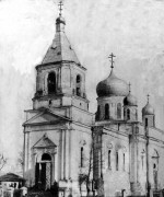 Церковь Покрова Пресвятой Богородицы, 1900—1917 год фото с http://www.volgaprav.ru/hramy_volgogradskoy_oblasti/8_uryupinskij_okrug/pokrova-presvyatoj-bogorodicy/uryupinskiy_pokrovskiy_tishanskaya_2/#.Vt_uKTrp2rh<br>, Тишанская, Нехаевский район, Волгоградская область