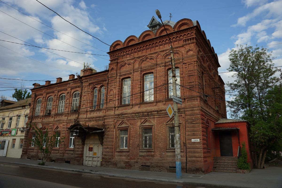 Домовая церковь Павла Исповедника при бывшем Николаевском детском приюте, Астрахань (Астрахань, город, Астраханская область). фасады