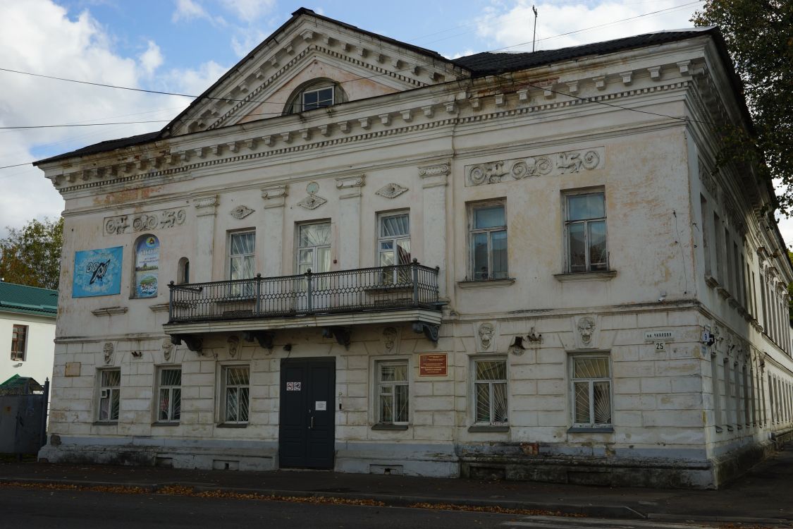 Домовая церковь Николая Чудотворца и Ираиды мученицы при бывшем воспитательном детском приюте имени Баскаковой и Тюменева, Рыбинск (Рыбинск, город, Ярославская область). фасады