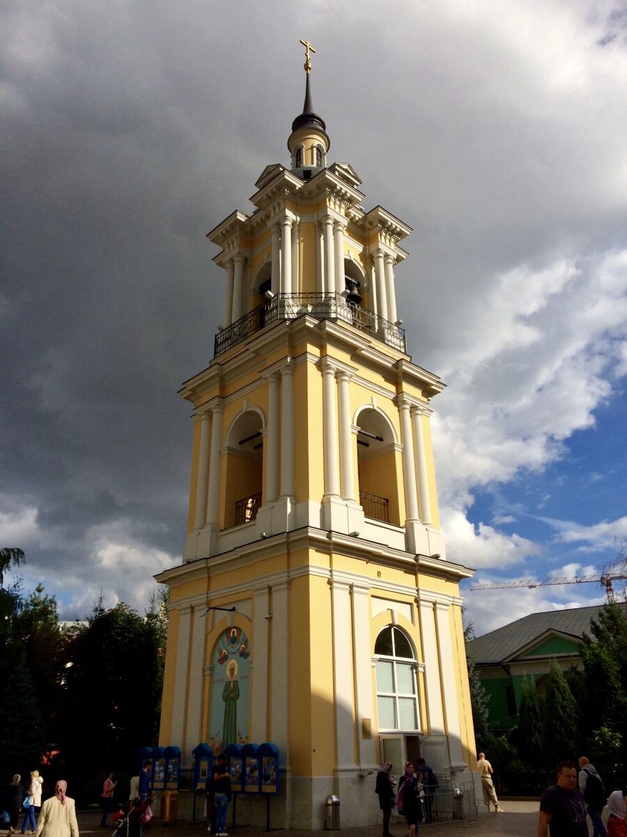 Покровский женский монастырь. Колокольня (новая), Таганский (Центральный административный округ (ЦАО), г. Москва). фасады