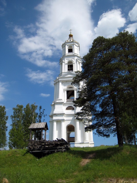 Высоковский Ковернинский Успенский мужской монастырь. Колокольня, Успенский (Ковернинский район, Нижегородская область). фасады