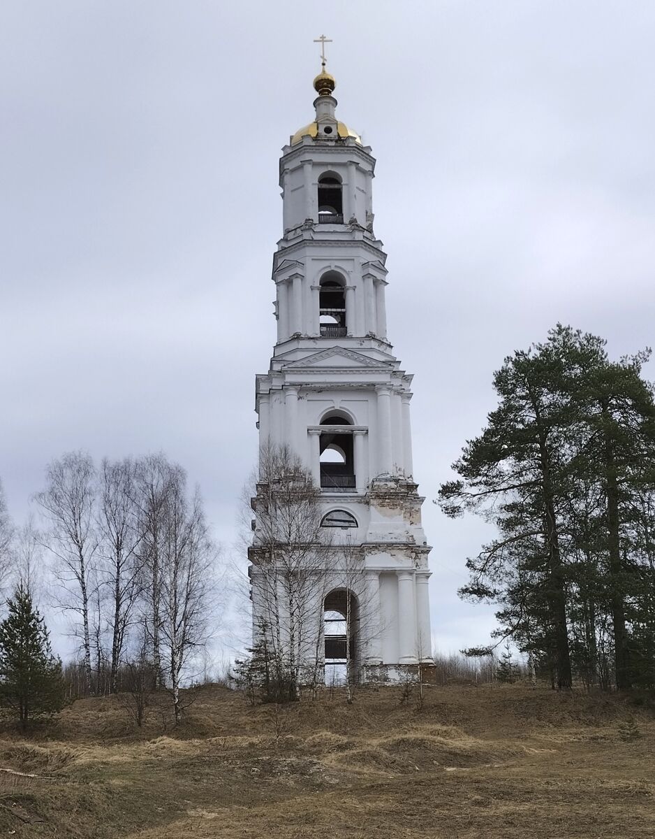 Высоковский Ковернинский Успенский мужской монастырь. Колокольня, Успенский (Ковернинский район, Нижегородская область). фасады