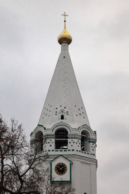 Фролищи. Успенская Флорищева мужская пустынь. Колокольня. архитектурные детали