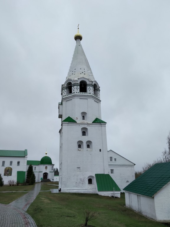 Фролищи. Успенская Флорищева мужская пустынь. Колокольня. фасады