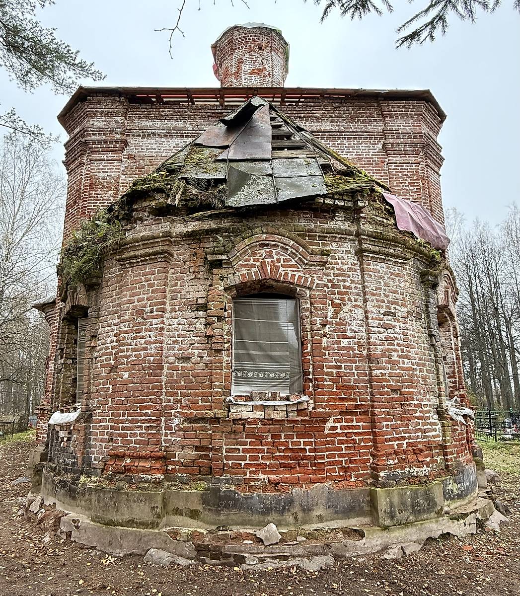 Вид с востока, фасады. Церковь Рождества Пресвятой Богородицы, Гаврилов-Ям (Гаврилов-Ямский район, Ярославская область)