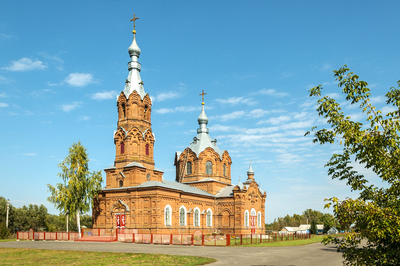 Заворонежское. Церковь Введения во храм Пресвятой Богородицы. фасады