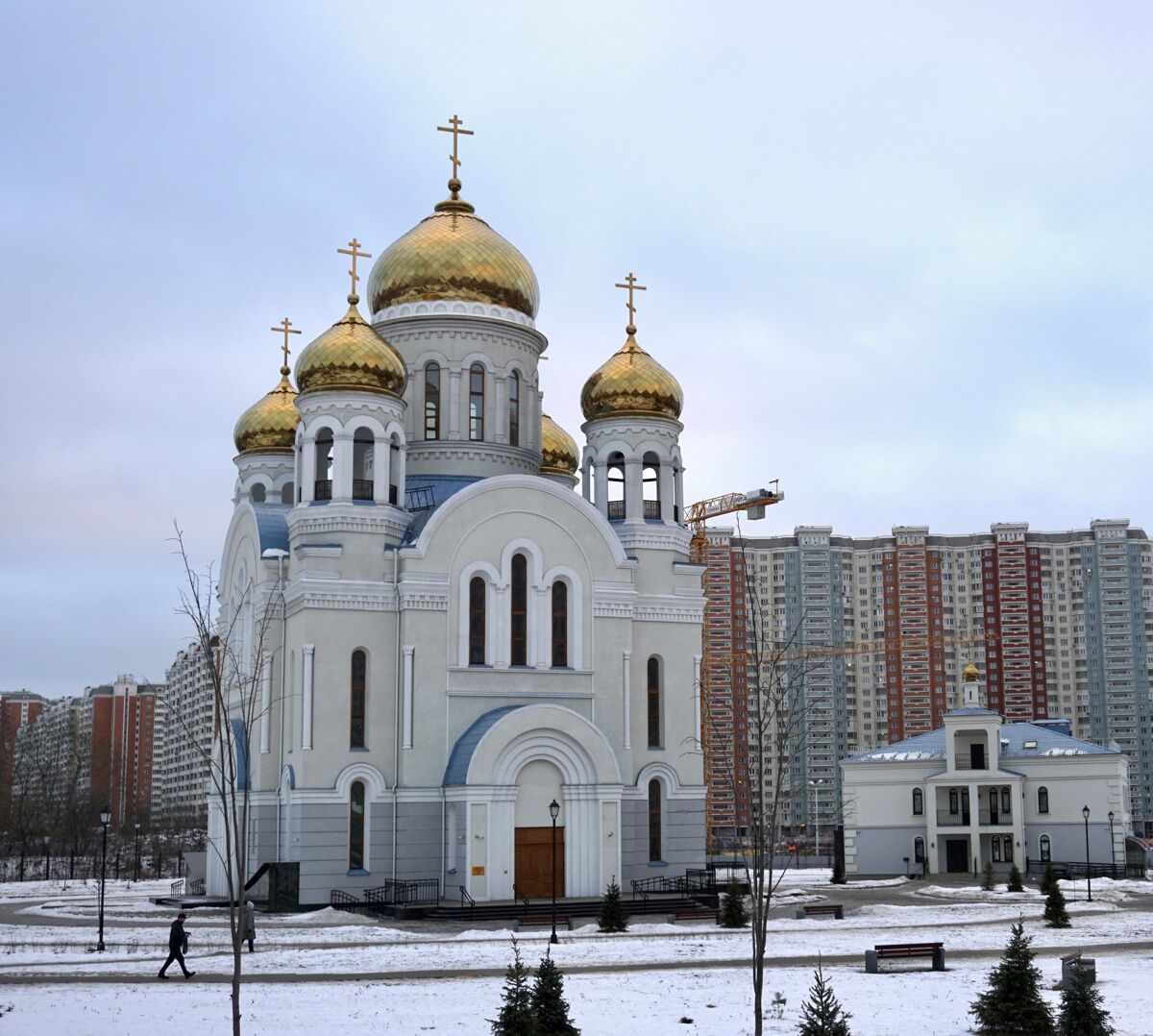 Церковь Покрова Пресвятой Богородицы на Люберецких полях, Некрасовка (Юго-Восточный административный округ (ЮВАО), г. Москва). фасады
