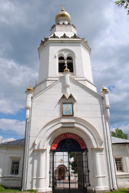 Богородичный Щегловский монастырь. Колокольня, Тула (Тула, город, Тульская область). фасады, Колокольня, вид с внешней стороны.