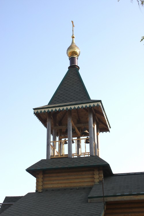 Бараки. Церковь Сергия Радонежского. архитектурные детали, Звонница, вид с юга