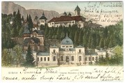 Монастырь Синая, Фото с сайта: http://fototecaortodoxiei.ro/1652-carte-postala-color-reprezentand-manastirea-sinaia-baile-eforiei-spitalelor-civile-jud-prahova, Синая, Прахова, Румыния