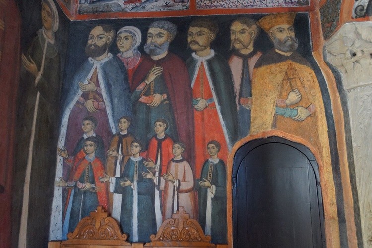 Монастырь Синая. Церковь Успения Пресвятой Богородицы, Синая (Прахова, Румыния). интерьер и убранство