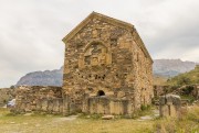 Церковь Тхаба-Ерды, Вид с запада<br>, Хайрахе, Джейрахский район, Республика Ингушетия