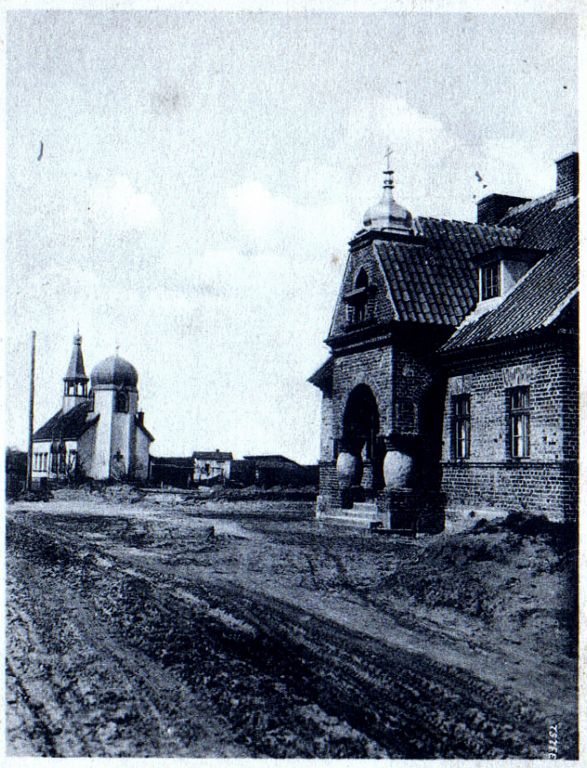 Успенский Войновский женский монастырь, Войново (Варминьско-Мазурское воеводство, Польша). архивная фотография, фото 1900-1915 с сайта http://www.chram.com.pl/cerkiew-zasniecia-matki-bozej-4/