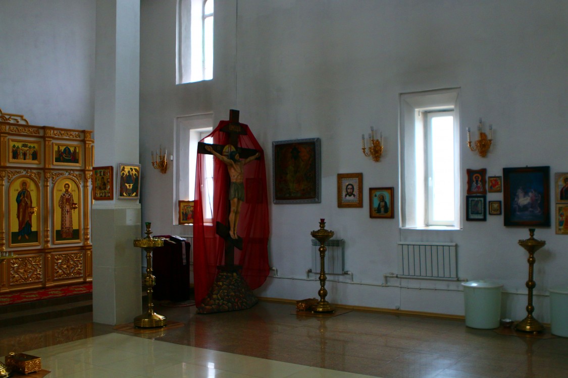 Церковь Покрова Пресвятой Богородицы, Петровск-Забайкальский (Петровск-Забайкальский район и г. Петровск-Забайкальский, Забайкальский край). интерьер и убранство