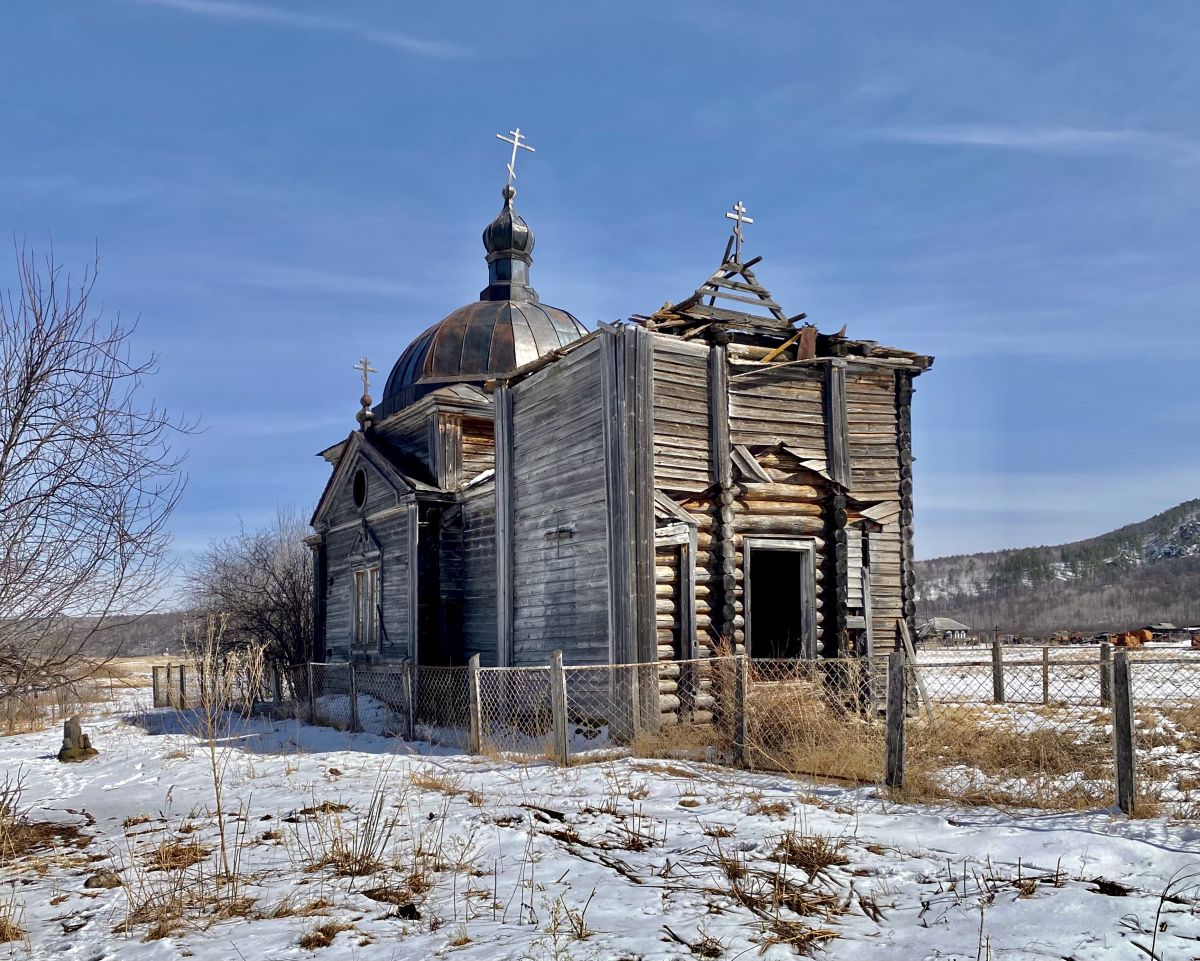Церковь Прокопия Устюжского, Горбица (Сретенский район, Забайкальский край). фасады, Вид с запада