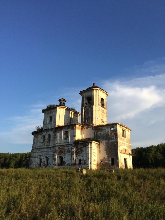 Церковь Троицы Живоначальной, Бянкино (Нерчинский район, Забайкальский край). фасады, автор фото - Александр Максимов 