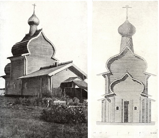 Церковь Троицы Живоначальной, Елгомская Пустынь, урочище (Няндомский район, Архангельская область). архивная фотография, Фото с сайта v-doljenko.livejournal