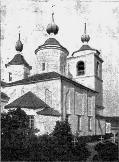 Церковь Николая Чудотворца, Ольгин Крест, урочище (Сланцевский район, Ленинградская область). архивная фотография, Фото с сайта https://ru.wikipedia.org