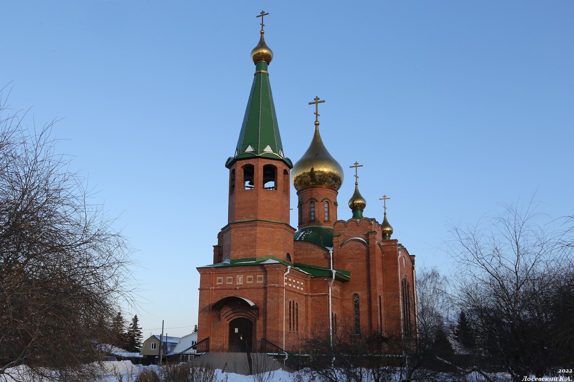 Калачинск. Кафедральный собор Воскресения Христова. фасады, Вид с запада