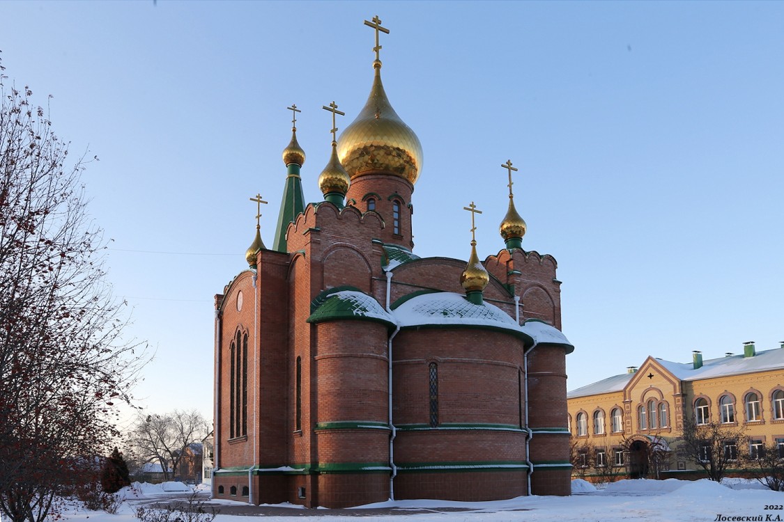 Кафедральный собор Воскресения Христова, Калачинск (Калачинский район, Омская область). фасады, Вид с юго-востока