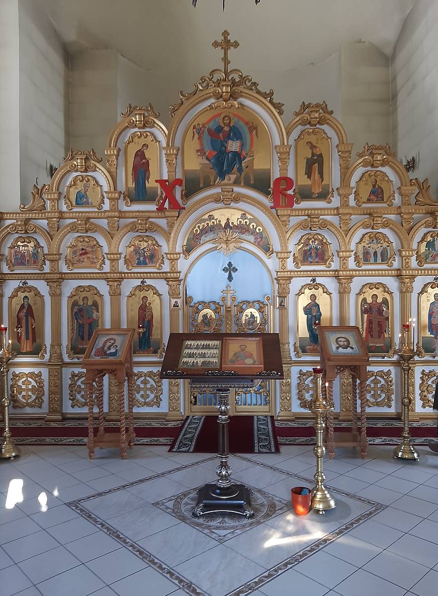 интерьер и убранство. Церковь Иоанна Воина у Кургана Бессмертия, Брянск (Брянск, город, Брянская область)