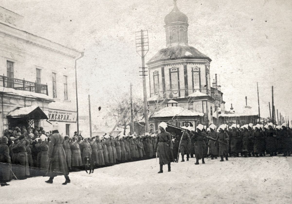 Екатеринбург. Церковь Сошествия Святого Духа. архивная фотография, Из архива чехословацкого легионера 1919 г.