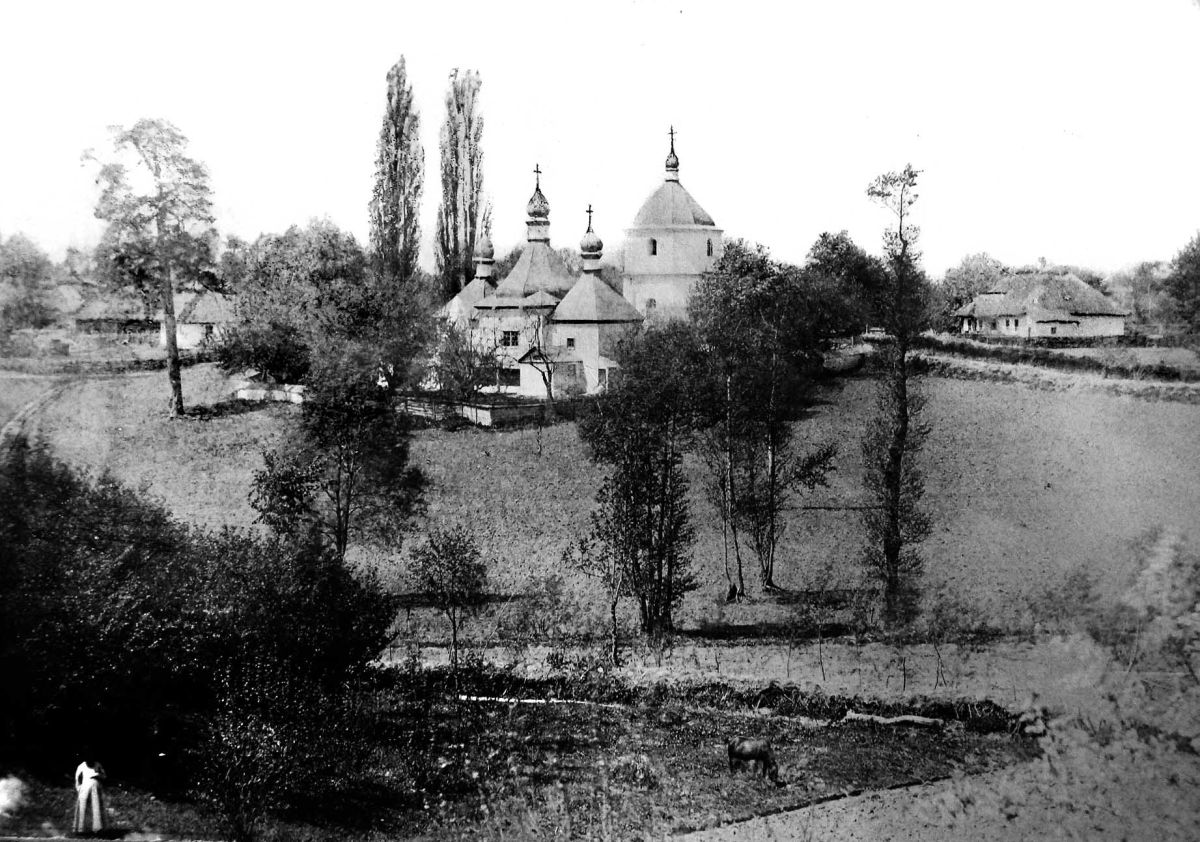 Церковь Георгия Победоносца, Винницкие Хутора (Великие Хутора, Старые Хутора) (Винницкий район, Украина, Винницкая область). архивная фотография, Общий вид. Старинное фото. Автор Ю. Сицинский