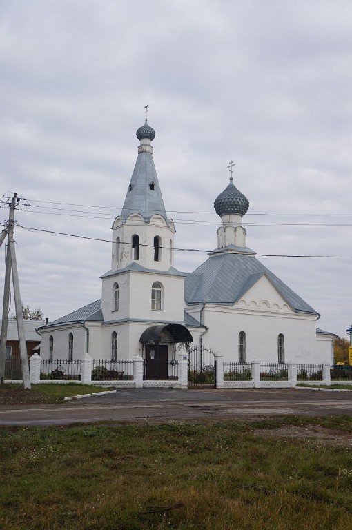 Красный Яр. Церковь Александра Невского. фасады