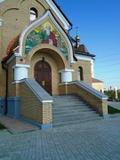 Церковь Андрея Первозванного, Главный вход <br>, Новосибирск, Новосибирск, город, Новосибирская область