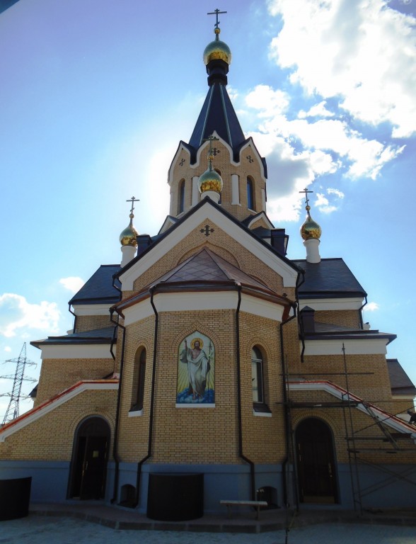 Церковь Андрея Первозванного, Новосибирск (Новосибирск, город, Новосибирская область). фасады, Восточная сторона